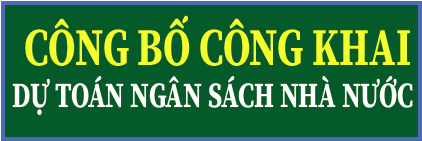 Công khai dự toán
