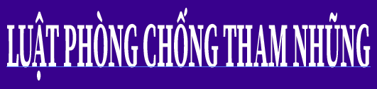 Luật Phòng chống tham nhũng