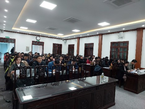 Cục Thống kê tỉnh Nam Định tổ chức Hội nghị Tập huấn điều tra năm 2023